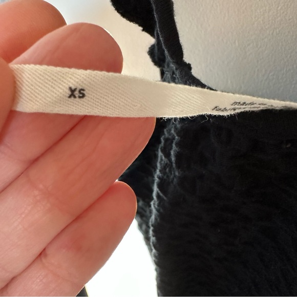 Anthropologie halter top black size xs - Picture 6 of 8